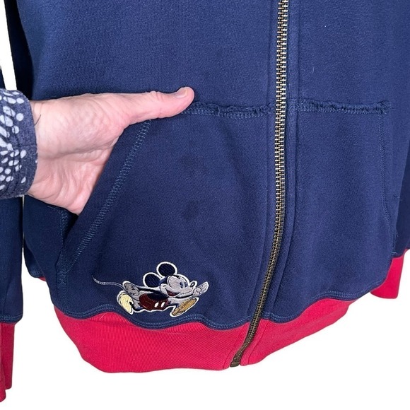 Disney Parks Established 1971 Zip Front Mickey Mouse Embroidered Patch H… - Picture 5 of 16